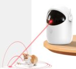 Laser Cat Toys for Indoor Cats, [ Newly Upgraded] Real Trajectory Motion Activated Cat Toy, Automatic Laser Pointer Interactive Automated Cat Toys for for Bored Indoor Adult Cats/Dogs/Kittenes