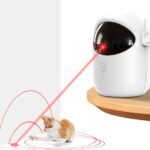 Laser Cat Toys for Indoor Cats, [ Newly Upgraded] Real Trajectory Motion Activated Cat Toy, Automatic Laser Pointer Interactive Automated Cat Toys for for Bored Indoor Adult Cats/Dogs/Kittenes