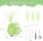3 in 1 Interactive Cat Toys - Automatic Laser & Moving Toys for Home Alone Indoor Cats - Image 2