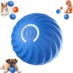 Generic Smart Jumping Ball for Dogs, Automatic Moving Dog Toy, Pet Bounce Ball, Blue, All Breed Sizes, Adult Dogs
