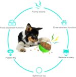 Dog Treat Ball, Sound Treat Dispenser Puzzle for Medium/Large Dogs - Image 2