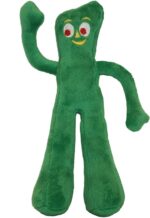 Dog Plush Toy - Squeaky Dog Toy for All Dogs - Extra Soft Plush Dog Toy w/ Flexible Legs & Arms - Stuffed Animal Dog Toy for Cuddling & Playing - Cute Dog Pet Toy (9", Green)