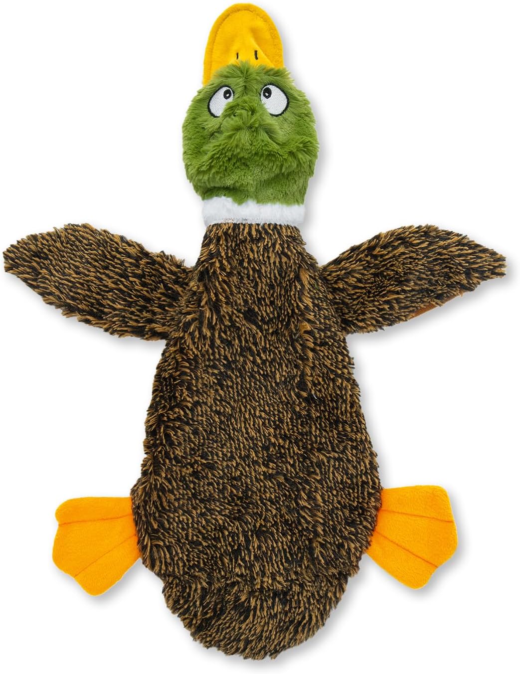 71YGkfeQmDL._AC_SL1500_.jpg Best Pet Supplies 2-in-1 Stuffless Squeaky Dog Toys with Soft, Durable Fabric for Small, Medium, and Large Pets, No Stuffing for Indoor Play, Supports Active Biting and Play - 1Wild Duck, Small - Image 1