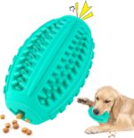 Squeaky Dog Balls for Aggressive Chewers, Indestructible Squeaky Toys for Large Dogs, Treat Dispensing Toys Interactive, Treat Toy Ball, Super Chewer Toy Large Breed