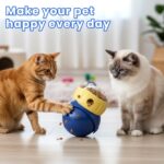 Cat Interactive Puzzle Toy, Adjustable Treat Dispenser - Image 2